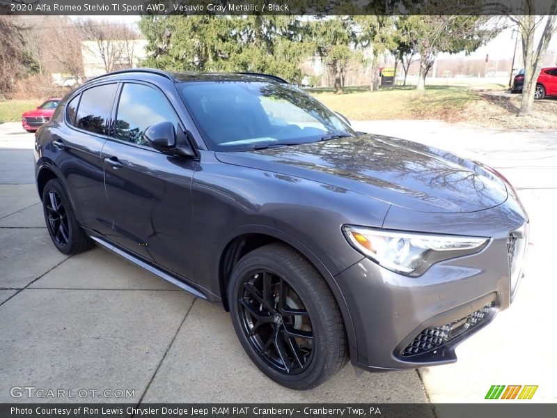  2020 Stelvio TI Sport AWD Vesuvio Gray Metallic