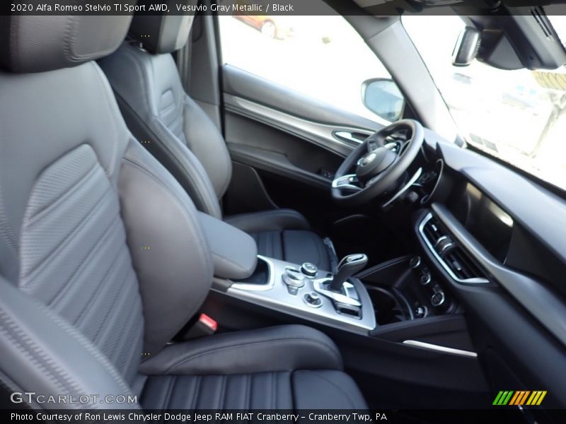 Vesuvio Gray Metallic / Black 2020 Alfa Romeo Stelvio TI Sport AWD
