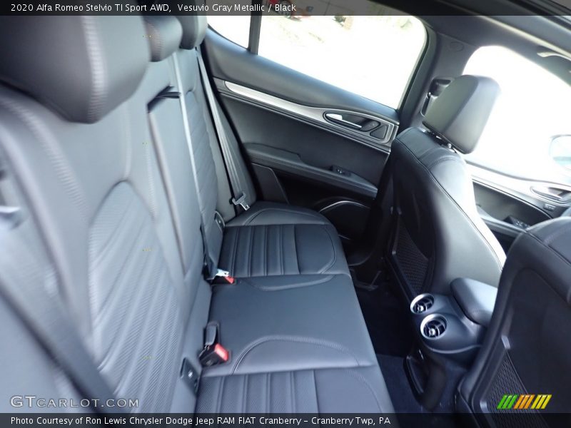 Vesuvio Gray Metallic / Black 2020 Alfa Romeo Stelvio TI Sport AWD