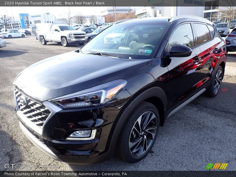 Black Noir Pearl / Black 2020 Hyundai Tucson Sport AWD