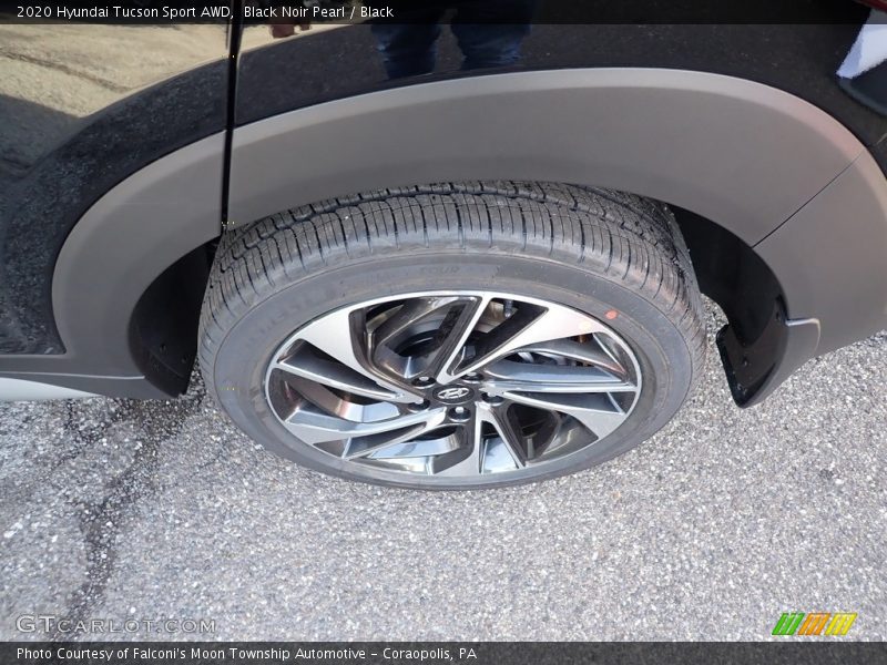 Black Noir Pearl / Black 2020 Hyundai Tucson Sport AWD