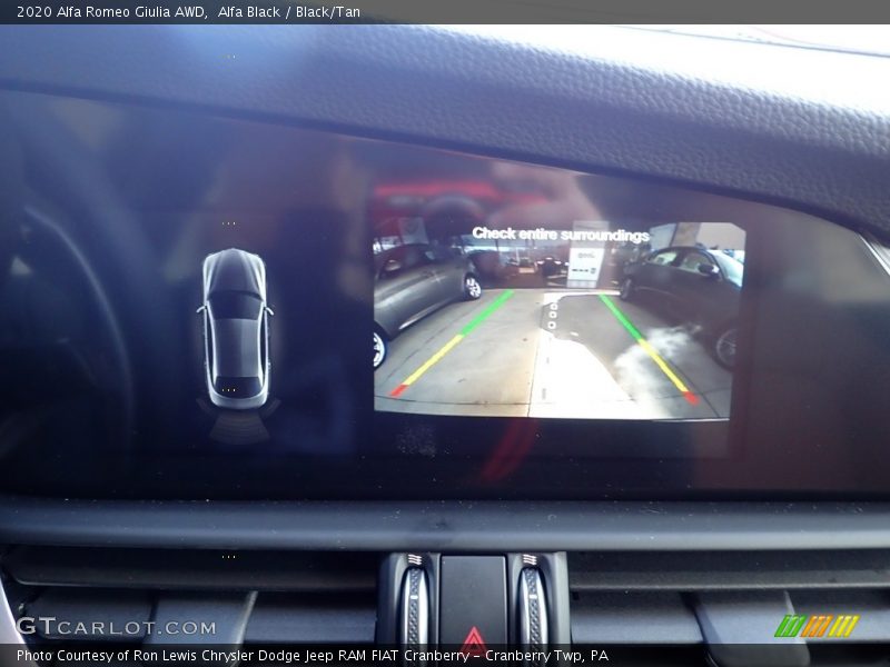 Alfa Black / Black/Tan 2020 Alfa Romeo Giulia AWD