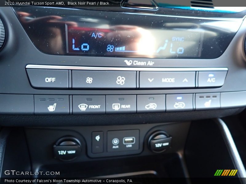 Black Noir Pearl / Black 2020 Hyundai Tucson Sport AWD