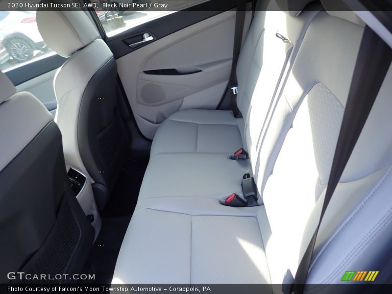 Black Noir Pearl / Gray 2020 Hyundai Tucson SEL AWD