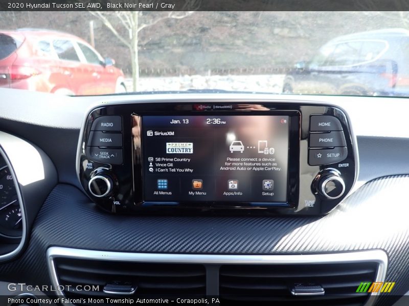 Controls of 2020 Tucson SEL AWD