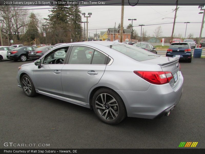 Ice Silver Metallic / Two-Tone Gray 2019 Subaru Legacy 2.5i Sport