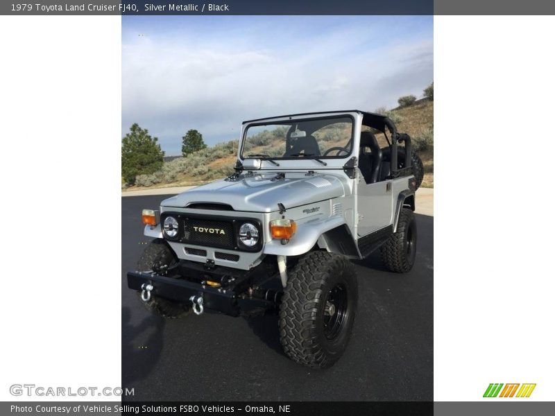  1979 Land Cruiser FJ40 Silver Metallic