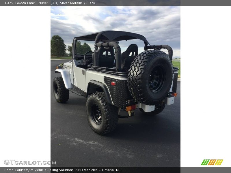 Silver Metallic / Black 1979 Toyota Land Cruiser FJ40