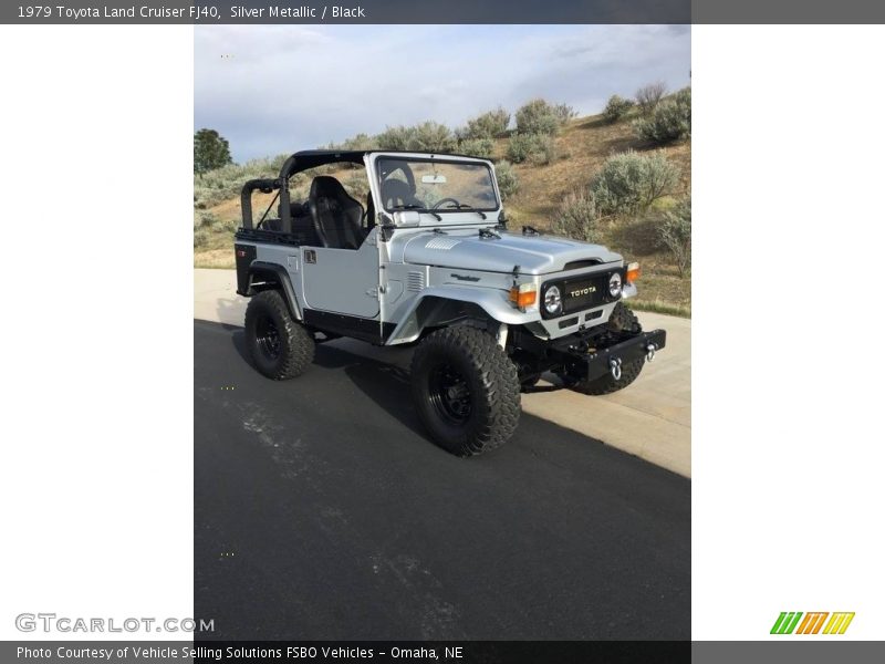  1979 Land Cruiser FJ40 Silver Metallic