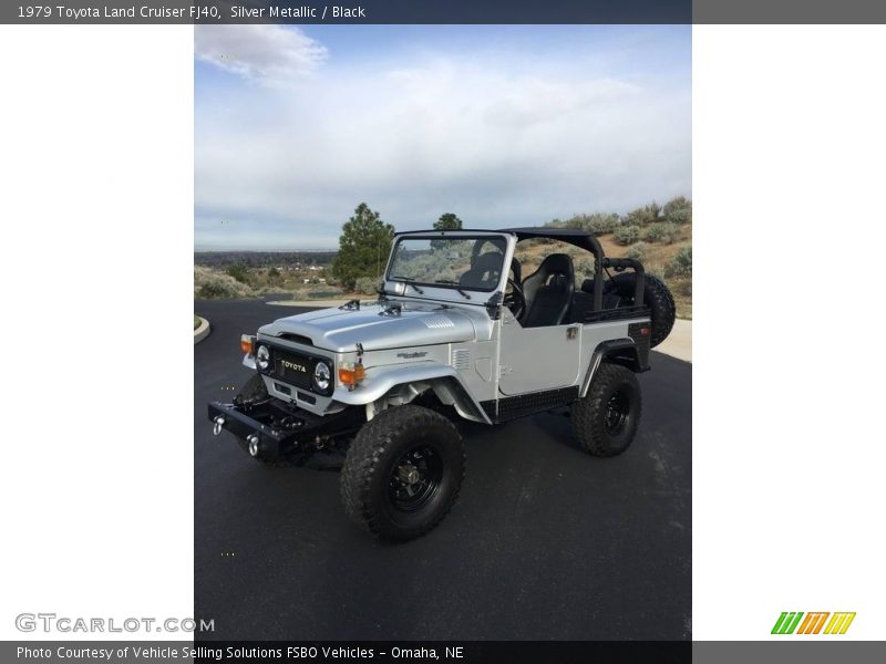  1979 Land Cruiser FJ40 Silver Metallic