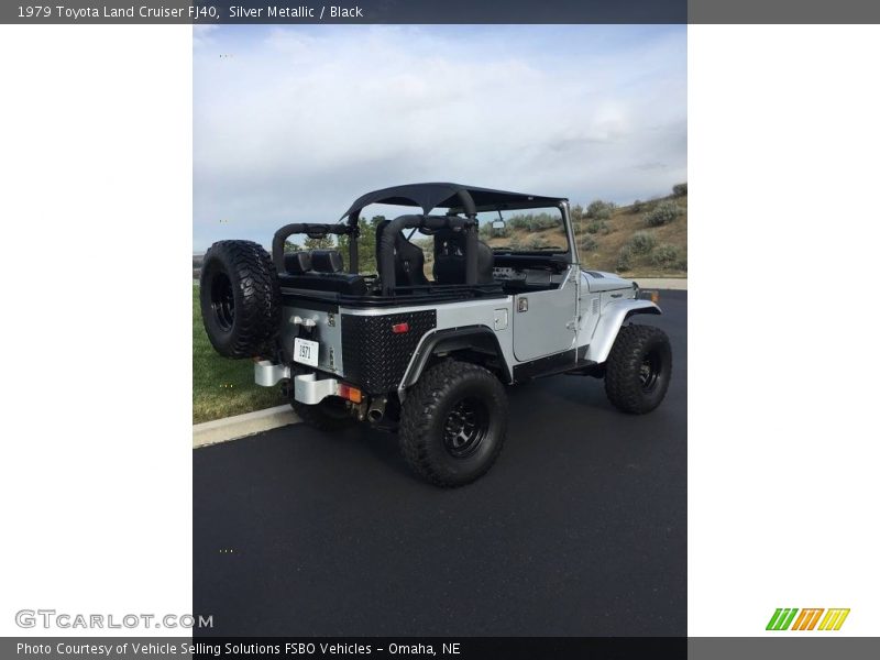 Silver Metallic / Black 1979 Toyota Land Cruiser FJ40