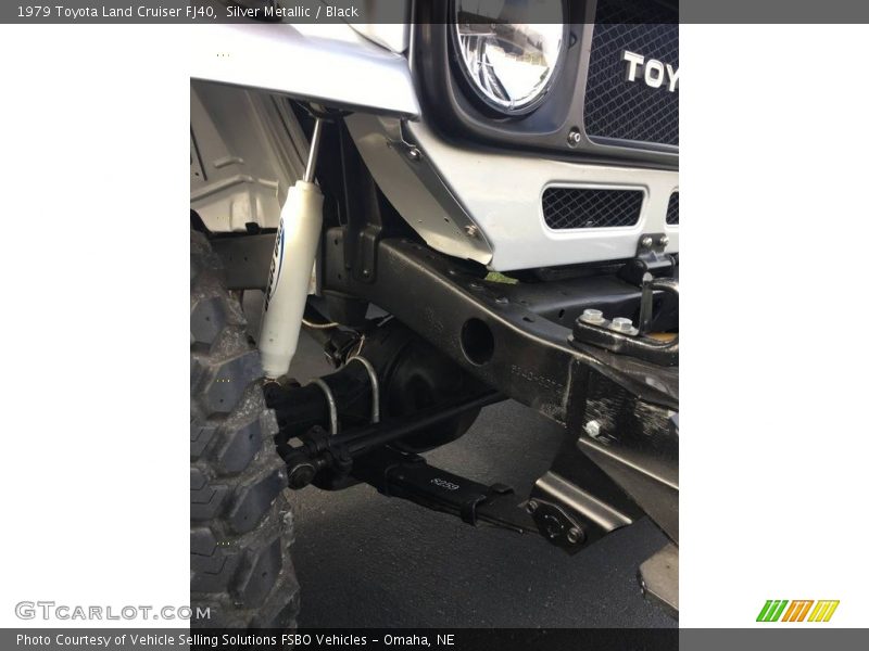 Silver Metallic / Black 1979 Toyota Land Cruiser FJ40
