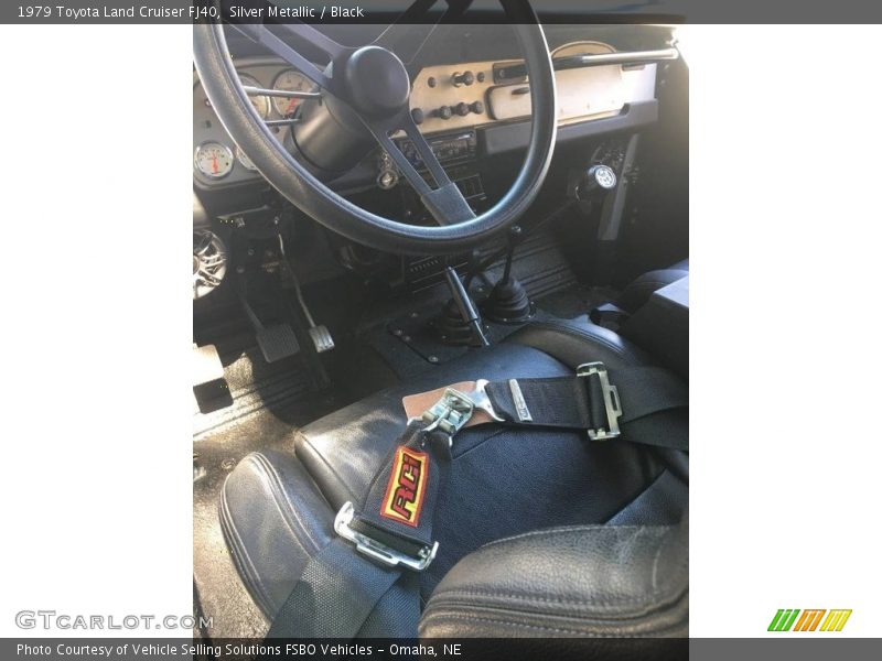 Front Seat of 1979 Land Cruiser FJ40