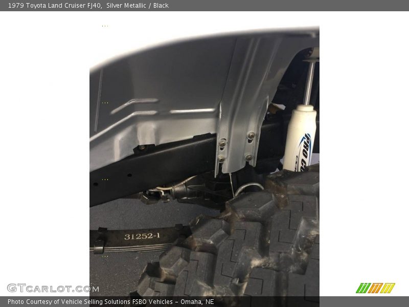 Silver Metallic / Black 1979 Toyota Land Cruiser FJ40