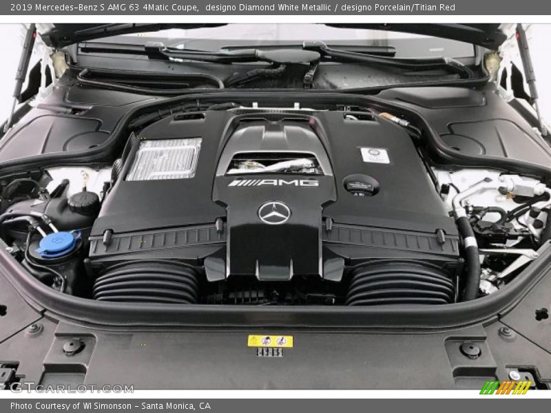  2019 S AMG 63 4Matic Coupe Engine - 4.0 Liter biturbo DOHC 32-Valve VVT V8