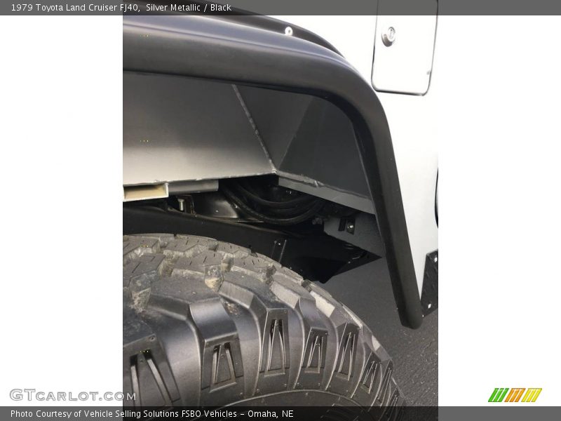 Silver Metallic / Black 1979 Toyota Land Cruiser FJ40