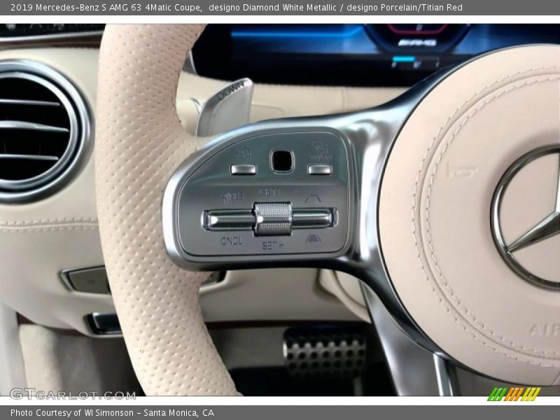  2019 S AMG 63 4Matic Coupe Steering Wheel