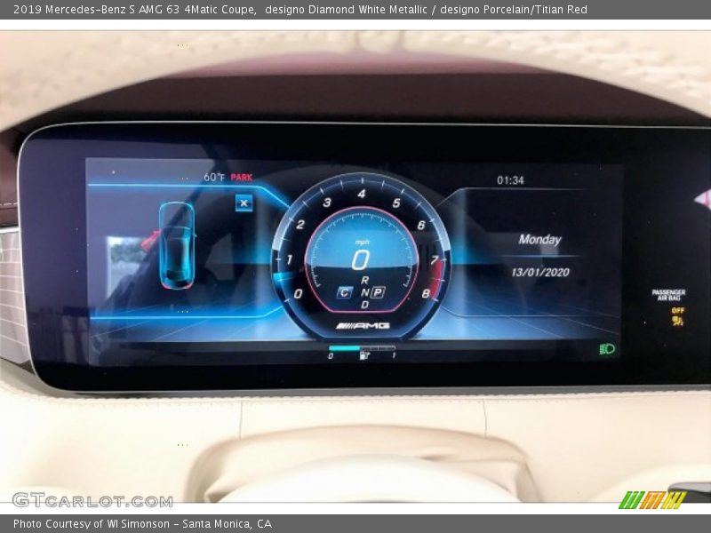  2019 S AMG 63 4Matic Coupe AMG 63 4Matic Coupe Gauges