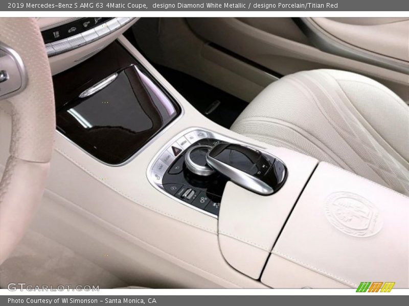 Controls of 2019 S AMG 63 4Matic Coupe