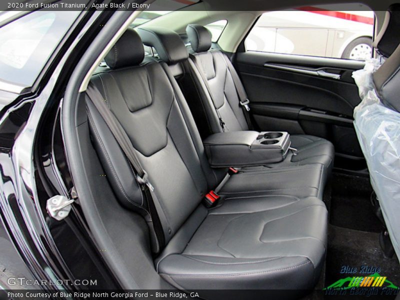 Agate Black / Ebony 2020 Ford Fusion Titanium