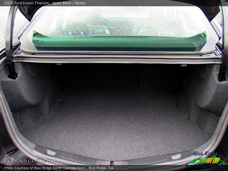 Agate Black / Ebony 2020 Ford Fusion Titanium