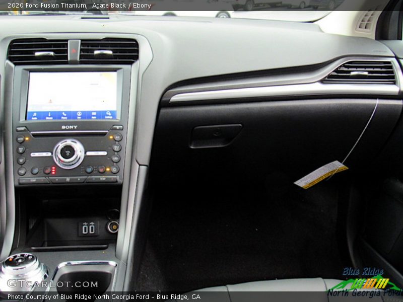 Agate Black / Ebony 2020 Ford Fusion Titanium