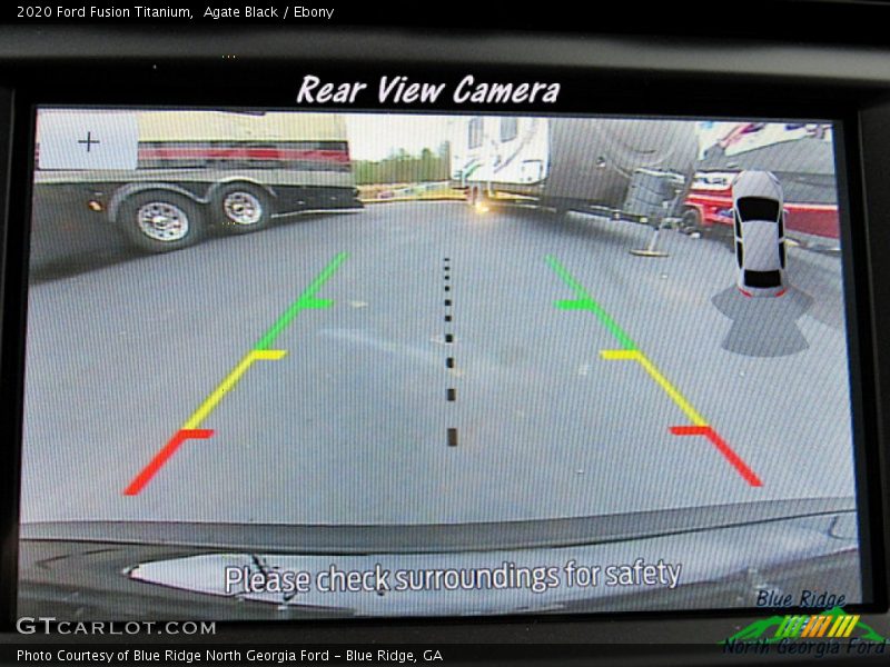 Agate Black / Ebony 2020 Ford Fusion Titanium
