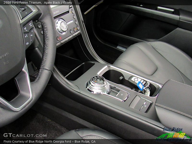 Agate Black / Ebony 2020 Ford Fusion Titanium