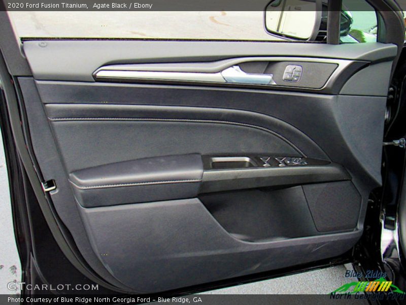 Agate Black / Ebony 2020 Ford Fusion Titanium