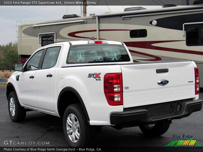 Oxford White / Ebony 2020 Ford Ranger STX SuperCrew 4x4