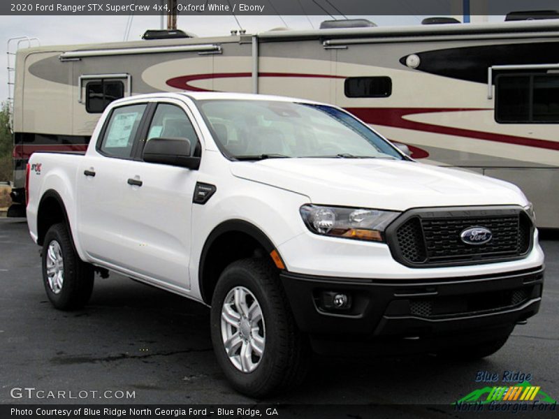 Oxford White / Ebony 2020 Ford Ranger STX SuperCrew 4x4