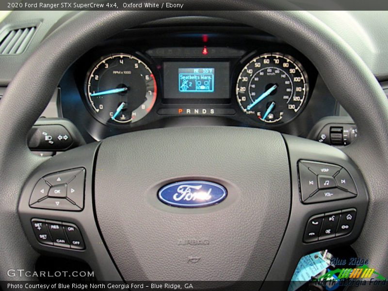 Oxford White / Ebony 2020 Ford Ranger STX SuperCrew 4x4