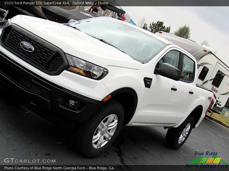 Oxford White / Ebony 2020 Ford Ranger STX SuperCrew 4x4
