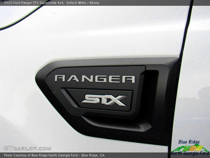 Oxford White / Ebony 2020 Ford Ranger STX SuperCrew 4x4