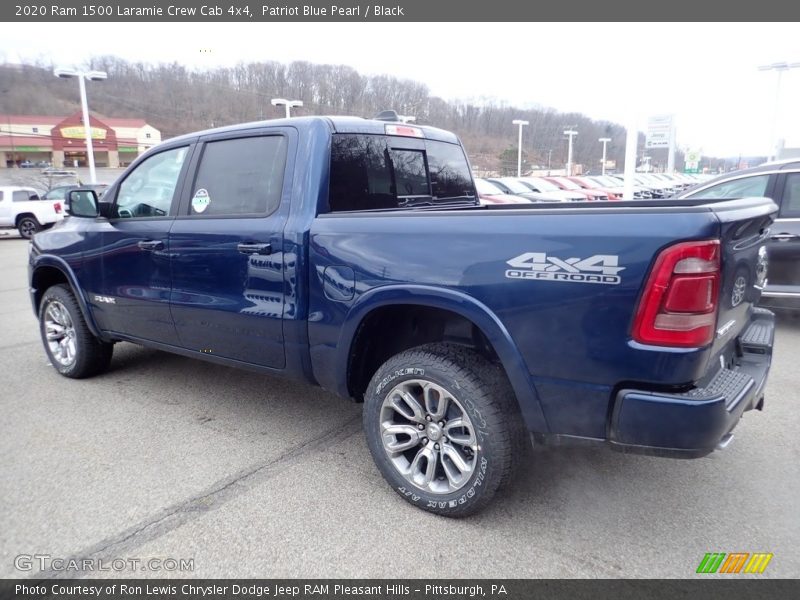  2020 1500 Laramie Crew Cab 4x4 Patriot Blue Pearl