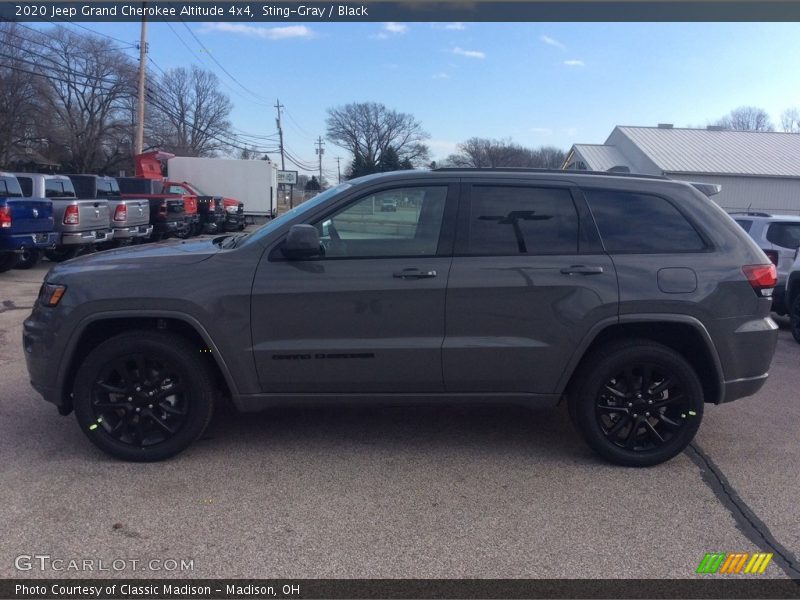 Sting-Gray / Black 2020 Jeep Grand Cherokee Altitude 4x4