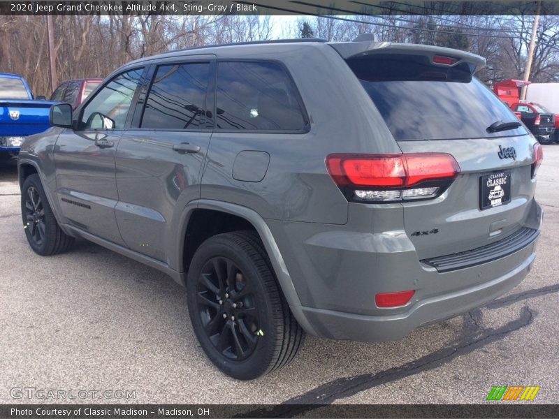 Sting-Gray / Black 2020 Jeep Grand Cherokee Altitude 4x4
