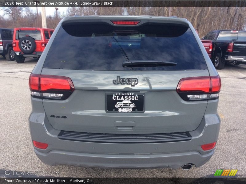 Sting-Gray / Black 2020 Jeep Grand Cherokee Altitude 4x4