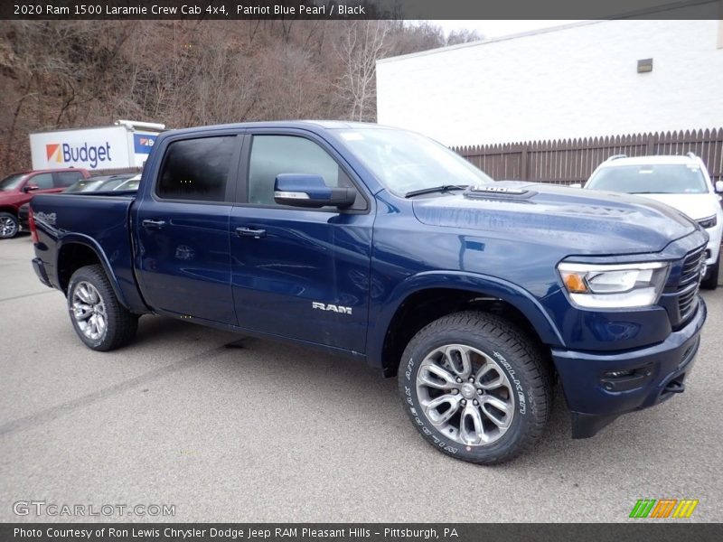  2020 1500 Laramie Crew Cab 4x4 Patriot Blue Pearl