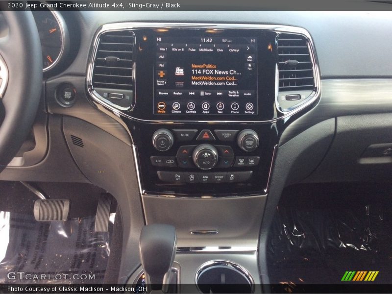 Sting-Gray / Black 2020 Jeep Grand Cherokee Altitude 4x4
