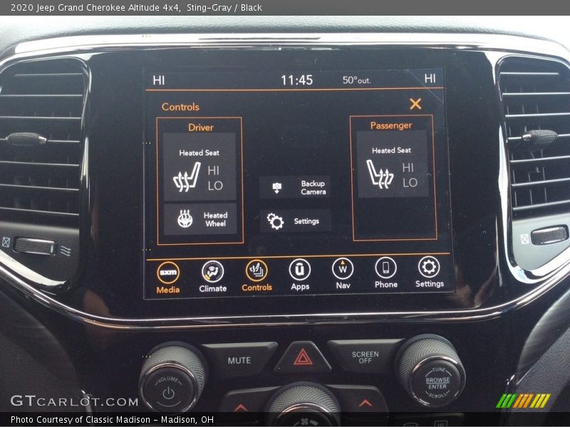 Sting-Gray / Black 2020 Jeep Grand Cherokee Altitude 4x4
