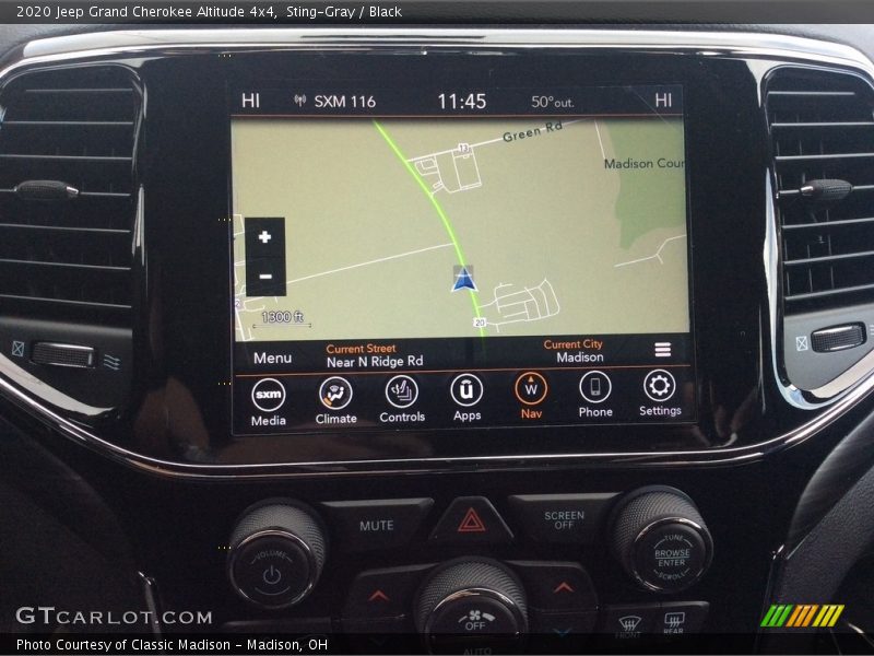 Sting-Gray / Black 2020 Jeep Grand Cherokee Altitude 4x4
