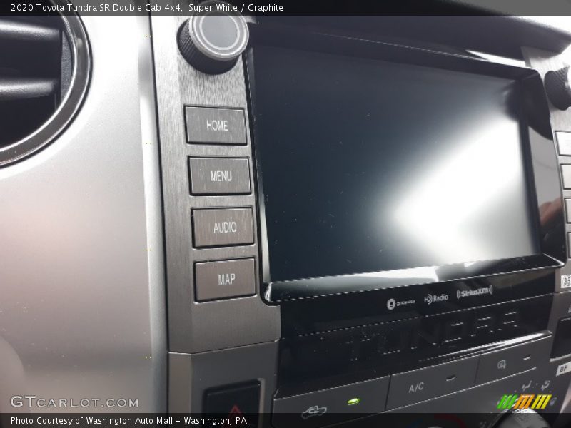 Super White / Graphite 2020 Toyota Tundra SR Double Cab 4x4