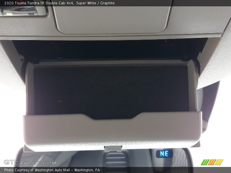 Super White / Graphite 2020 Toyota Tundra SR Double Cab 4x4