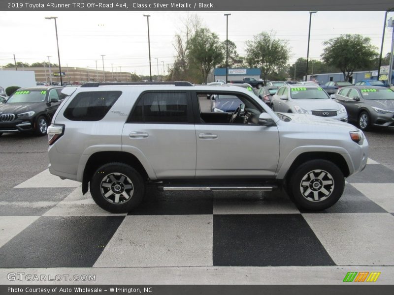 Classic Silver Metallic / Black 2019 Toyota 4Runner TRD Off-Road 4x4