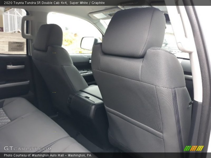 Super White / Graphite 2020 Toyota Tundra SR Double Cab 4x4