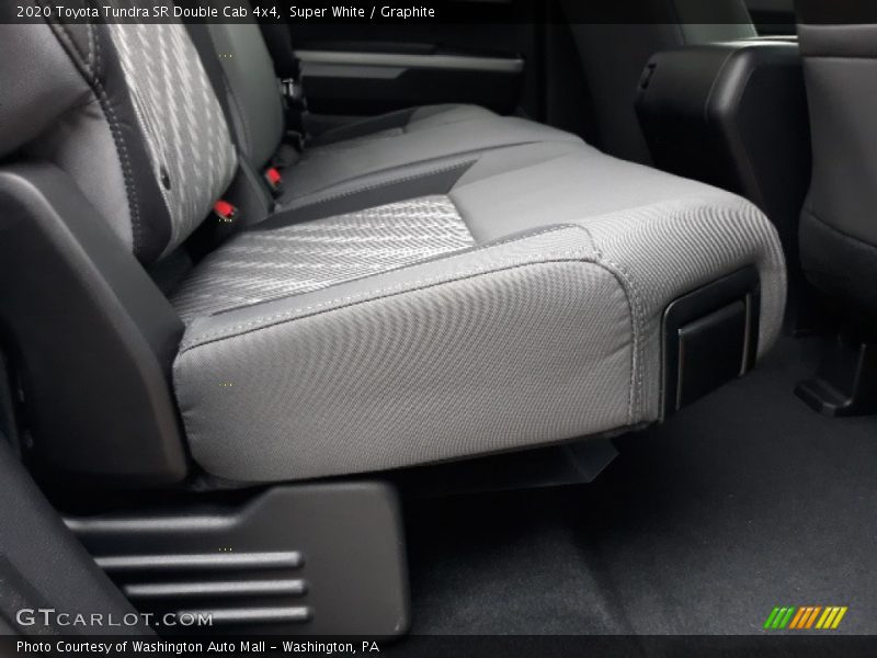 Super White / Graphite 2020 Toyota Tundra SR Double Cab 4x4