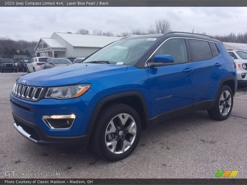 Laser Blue Pearl / Black 2020 Jeep Compass Limted 4x4