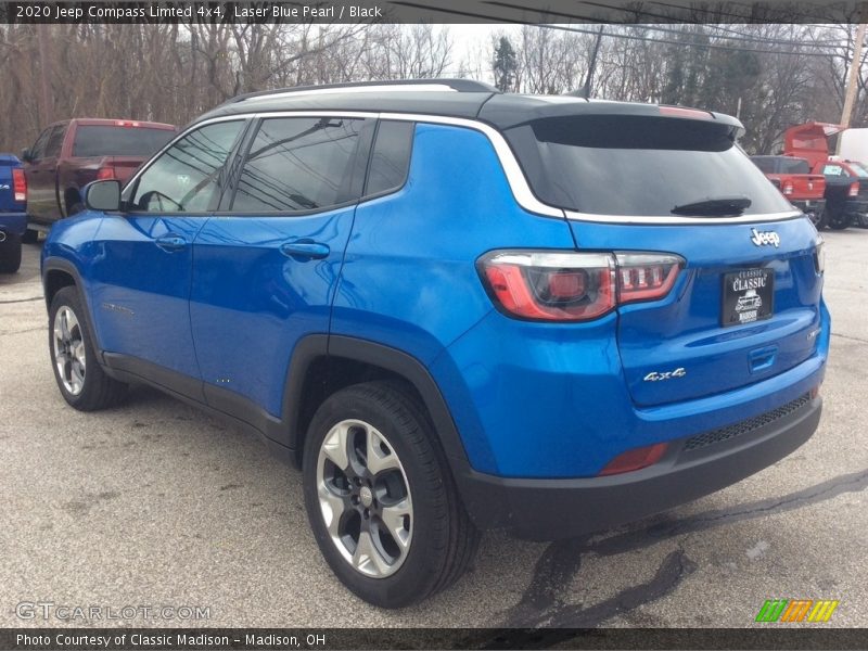 Laser Blue Pearl / Black 2020 Jeep Compass Limted 4x4