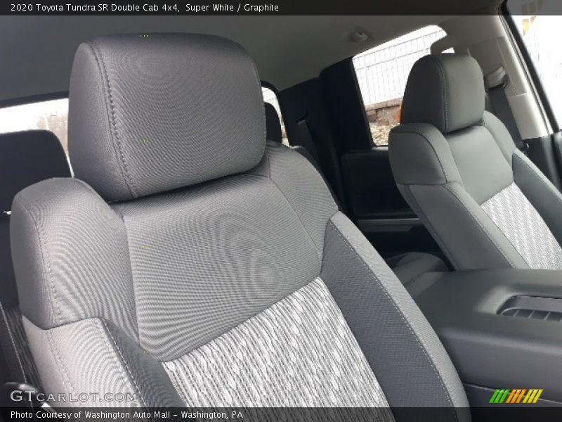 Super White / Graphite 2020 Toyota Tundra SR Double Cab 4x4